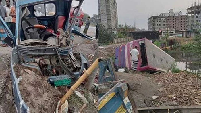 যাত্রাবাড়ীতে বাস-পিকআপ সংঘর্ষে নিহত ২