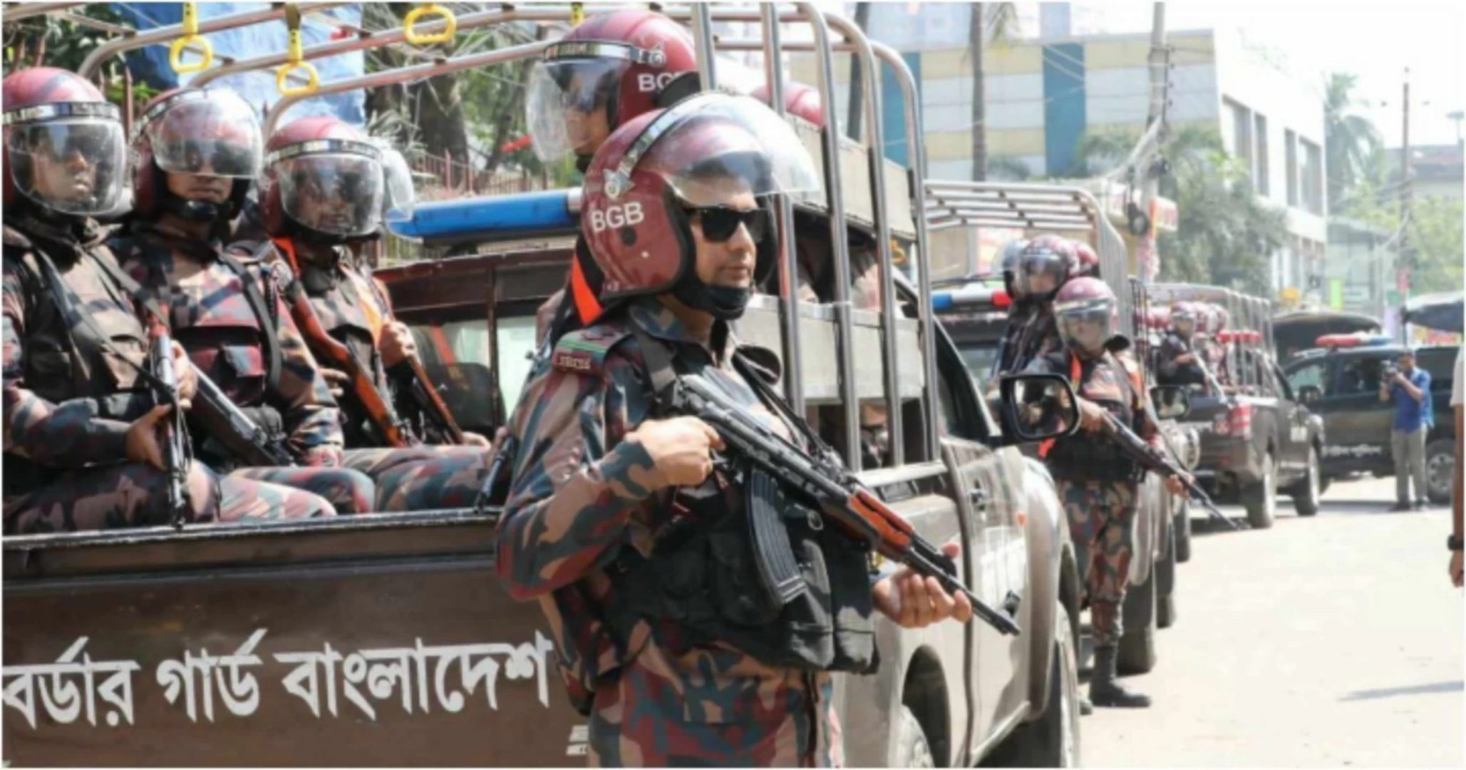 ৪১৮ প্লাটুন বিজিবি মোতায়েন