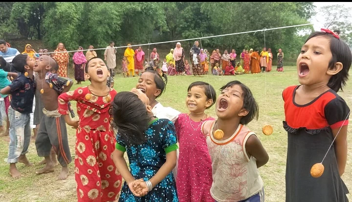 পঞ্চগড়ে শিশুস্বর্গের সুবিধা বঞ্চিত শিশুদের নিয়ে নানা আয়োজন
