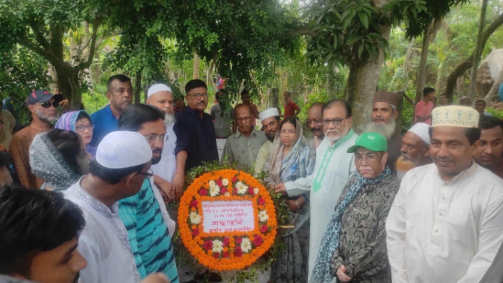 সাতক্ষীরায় শোক শ্রদ্ধায় সম্পাদক স ম আলাউদ্দীনকে স্মরণ