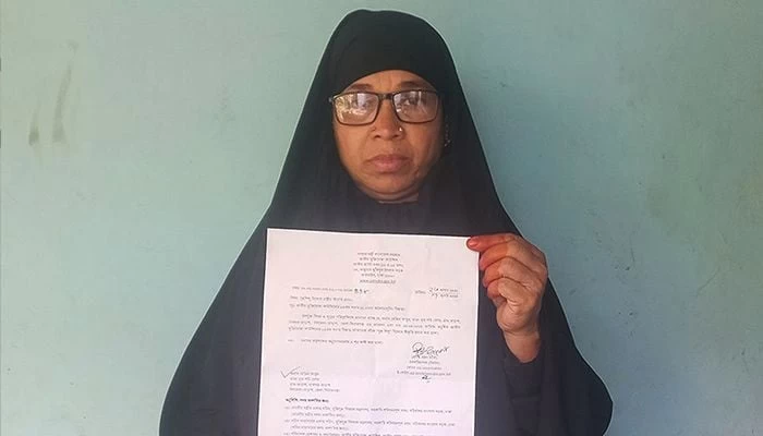 প্রথম যুদ্ধশিশু হিসেবে রাষ্ট্রীয় স্বীকৃতি পেলেন মেরিনা
