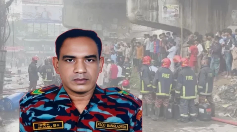টঙ্গীতে দগ্ধ ফায়ার ফাইটার শামীম মারা গেছেন