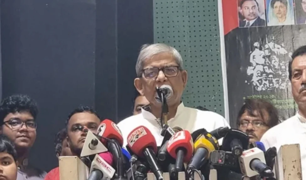‘আমরা তো তোমাদের মার্কাতে বাধা দিইনি, তাহলে বি
